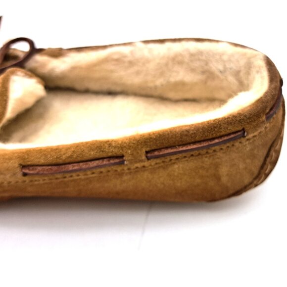 UGG Dakota Chestnut Suede Sheepskin Moccasin Women - Size 7 - Picture 12 of 14